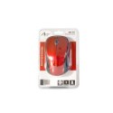 Mysz bezprzewodowo-optyczna USB AM-92E czerwona