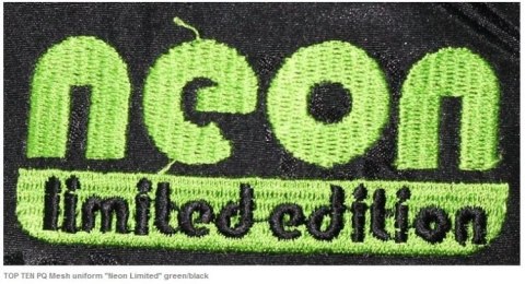 (P) Strój do kickboxingu TOP TEN NEON czarno-zielony