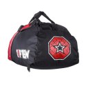 Torba sportowa TOP TEN z funkcją plecaka 70 x 35 cm TOR-P2 MMA czarno-czerwona