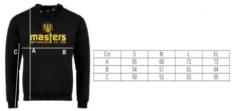 Bluza męska bawełniana MASTERS BASIC