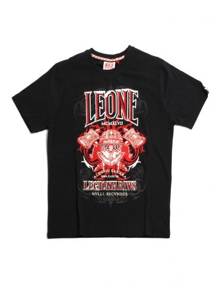 T-shirt męski LEONE LEGIO04 czarny "XL"