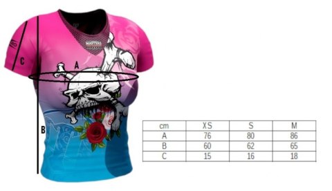 Koszulka treningowa damska MFC "ROSES"