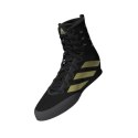 Buty bokserskie ADIDAS BOX HOG 4 czarno-złote