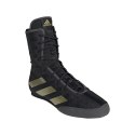 Buty bokserskie ADIDAS BOX HOG 4 czarno-złote