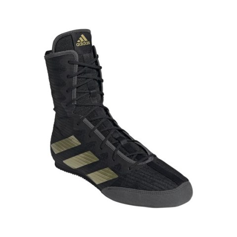 Buty bokserskie ADIDAS BOX HOG 4 czarno-złote