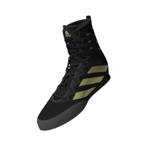 Buty bokserskie ADIDAS BOX HOG 4 czarno-złote