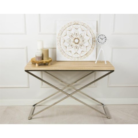 Podstawka z drewna tekowego 30 cm Okrągła podstawka na nóżkach spełniająca rolę tacy na przekąski, podstawki pod donicę czy świe