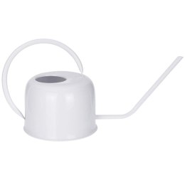 Konewka do podlewania biała Oryginalna, elegancka konewka do nawadniania, wykonana ze stali nierdzewnej w kolorze białym, 1100 m
