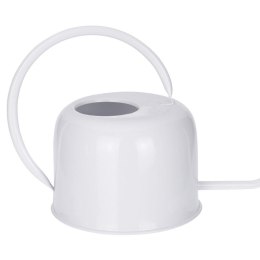 Konewka do podlewania biała Oryginalna, elegancka konewka do nawadniania, wykonana ze stali nierdzewnej w kolorze białym, 1100 m