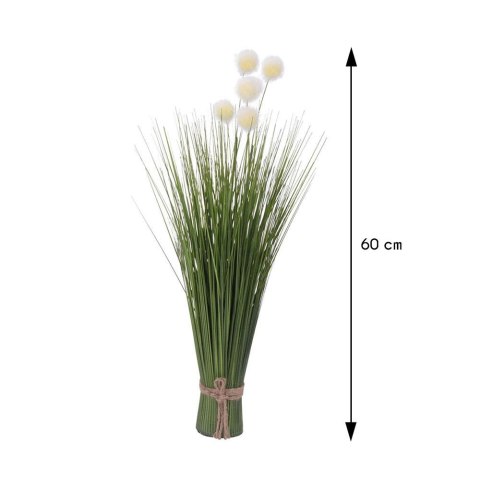 Sztuczna trawa kwitnąca 60 cm wzór 3 Sztuczny snopek trawy do dekoracji wnętrz i ogrodów o wysokości 60 cm
