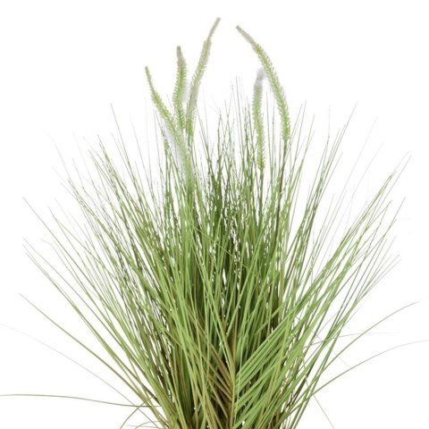 Trawa sztuczna kwitnąca w donicy wzór 4 Kwiat sztuczny w donicy w formie kwitnącej trawy do dekoracji wnętrz, balkonów, tarasów 