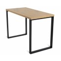 Biurko industrialne 120x60 cm blat MDF Wykonany z metalu i solidnej płyty laminowanej, nowoczesne i stylowe biurko w stylu Loft