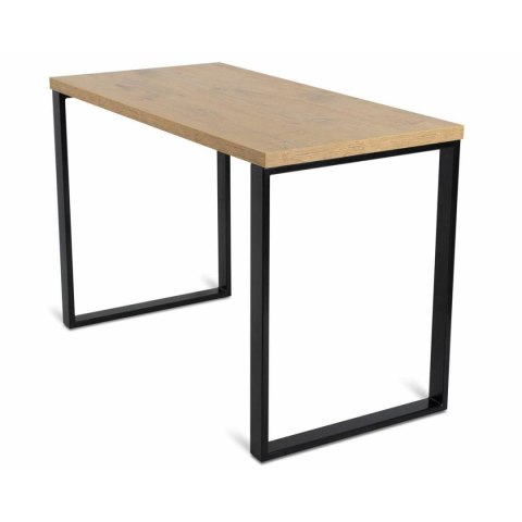 Biurko industrialne 120x60 cm blat MDF Wykonany z metalu i solidnej płyty laminowanej, nowoczesne i stylowe biurko w stylu Loft
