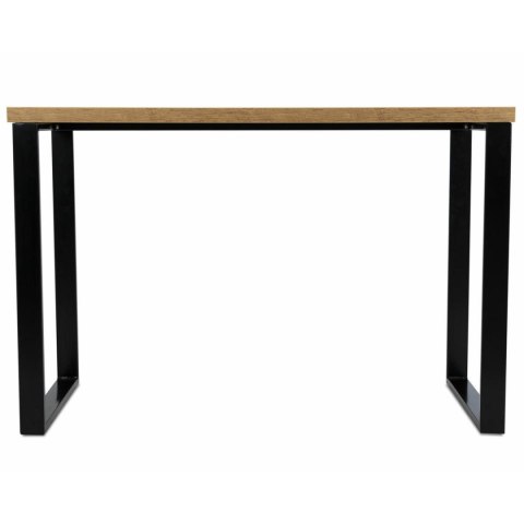 Biurko industrialne 120x60 cm blat MDF Wykonany z metalu i solidnej płyty laminowanej, nowoczesne i stylowe biurko w stylu Loft