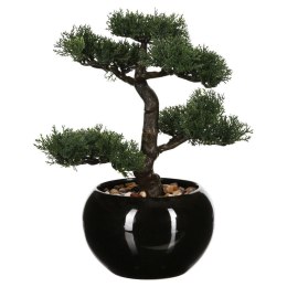Drzewko bonsai w czarnej doniczce 36 cmWykonane z wytrzymałego tworzywa, ceramiczna donica, realistycznie i szczegółowo odwzorow