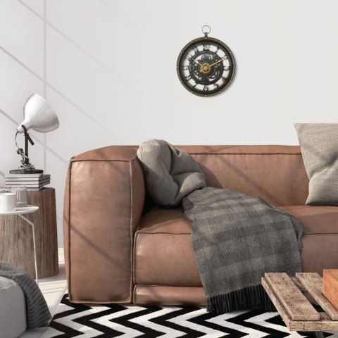 Zegar ścienny Meca 27 cmWykonany z wysokiej jakości tworzywa, cichy mechanizm, idealny do wnętrz urządzonych w stylu loft