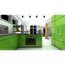 Plafon natynkowy Downlight 11,2cm czarny Oprawa sufitowa Downlight round czarna pojedyncza