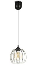 Lampa wisząca New York Bubble 16 srebrna Nowoczesna lampa wisząca o kształcie kuli w kolorze srebrnym, styl glamour 16 cm