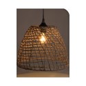 Lampa sufitowa pleciona Boho 35x29 cm Druciany klosz opleciony naturalnym materiałem z trawy morskiej, długość przewodu 90 cm, m
