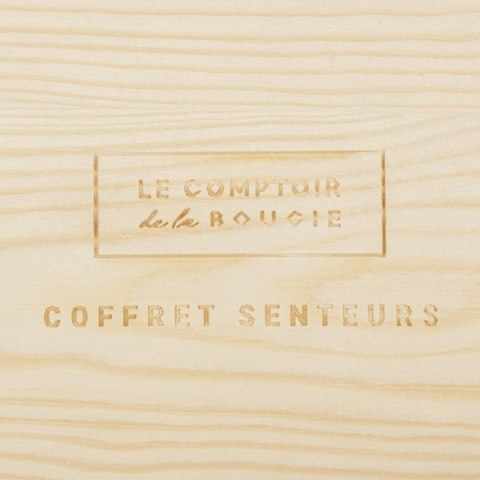 Zestaw 6 olejków zapachowych w szkatułceW skład zestawu wchodzi 6 olejków o różnych zapachach, 2 tealighty i ceramiczny kominek,