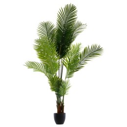 Drzewko palmowe w doniczce 180 cm Wykonane z wysokiej jakości tworzywa sztucznego, czarna doniczka, doskonała imitacja prawdziwe