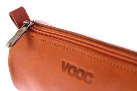 Duży okrągły piórnik Vintage P35 NATURAL