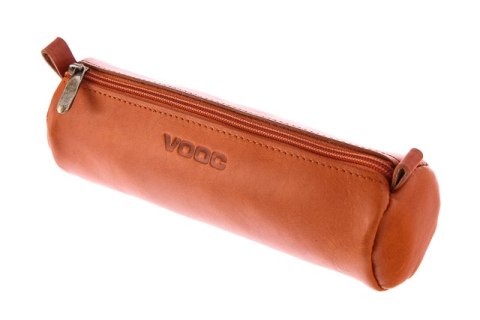 Duży okrągły piórnik Vintage P35 NATURAL