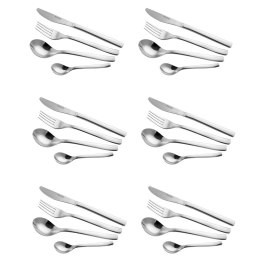 Akcesoria kuchenne BANQUET kolor srebrny tescoma - ZESTAWSZTUCCOWBANQUET/24SZT