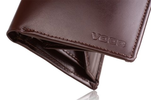 Skórzany portfel męski PPM2 BROWN