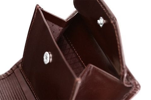 Skórzany portfel męski PPM2 BROWN
