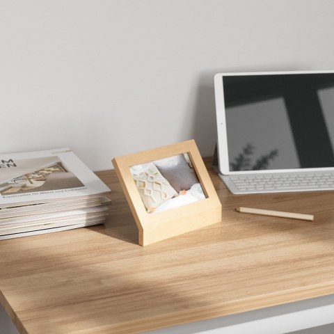Ramka PODIUM styl skandynawski umbra - PHOTOFR/PODIUM/NATURAL/10X15CM