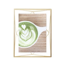 Ramka PRISMA umbra - PHOTOFR/PRISMA/BRASS/1X1CM