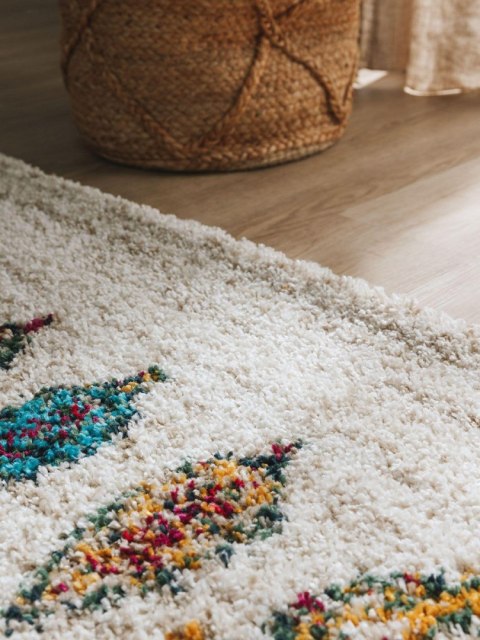 Dywan GOBI kolor beżowy styl tropikalny 80x150 Benuta - RUG/BENUT/GOBI/BEIGE/80x150