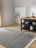 Dywan MIMPI kolor biały styl boho 80x150 Benuta - RUG/BENUT/MIMPI/WHITE+BLACK/80x150