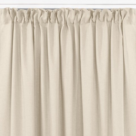 Zasłona CARMENA kolor kremowy styl klasyczny taśma smok transparentna 7,5 cm plecionka 450x245 Homede - CURT/HOM/CARMENA/BRAID/P