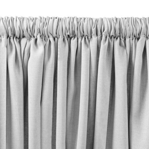 Zasłona CARMENA kolor kremowy styl klasyczny tunel 5 cm plecionka 600x175 Homede - CURT/HOM/CARMENA/BRAID/TUNNEL/CREAM/600x175