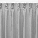 Zasłona CARMENA kolor szary styl klasyczny flex 9,5 cm z podwójną zakładką plecionka 300x225 Homede - CURT/HOM/CARMENA/BRAID/FLE