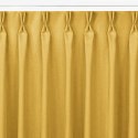 Zasłona CARMENA kolor musztardowy styl klasyczny flex 7,5 cm z podwójną zakładką plecionka 300x225 Homede - CURT/HOM/CARMENA/BRA