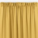 Zasłona CARMENA kolor musztardowy styl klasyczny taśma smok transparentna 5 cm plecionka 450x245 Homede - CURT/HOM/CARMENA/BRAID