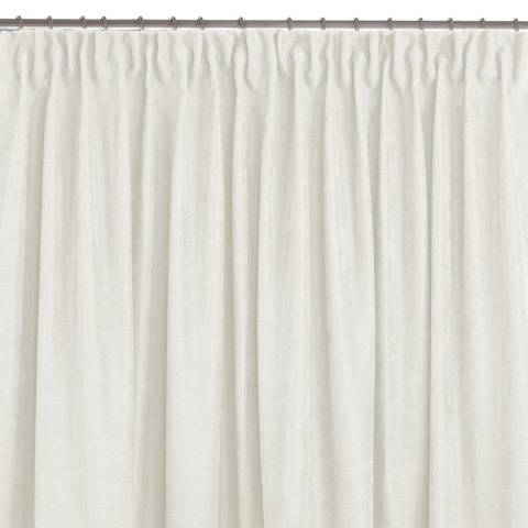 Zasłona MILANA kolor kremowy styl klasyczny taśma smok transparentna 10 cm szenila 560x245 Homede - CURT/HOM/MILANA/CHENILLE/PLE