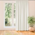 Zasłona MILANA kolor kremowy styl klasyczny taśma smok transparentna 10 cm szenila 560x245 Homede - CURT/HOM/MILANA/CHENILLE/PLE