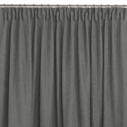 Zasłona MILANA kolor szary styl klasyczny taśma smok transparentna 7,5 cm szenila 560x245 Homede - CURT/HOM/MILANA/CHENILLE/PLEA