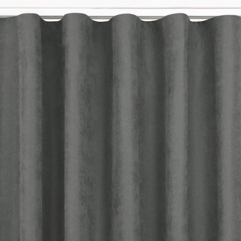 Zasłona MILANA kolor szary styl klasyczny taśma wave transparentna 7 cm szenila 560x245 Homede - CURT/HOM/MILANA/CHENILLE/PLEAT/