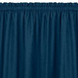 Zasłona MILANA kolor indygo styl klasyczny tunel 5 cm z grzywką 3 cm szenila 560x270 Homede - CURT/HOM/MILANA/CHENILLE/TUNNEL/F/