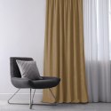 Zasłona MILANA kolor jasny brąz styl klasyczny taśma smok transparentna 5 cm szenila 560x270 Homede - CURT/HOM/MILANA/CHENILLE/P