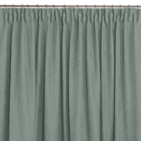 Zasłona MILANA kolor miętowy styl klasyczny taśma smok transparentna 10 cm szenila 560x245 Homede - CURT/HOM/MILANA/CHENILLE/PLE