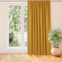 Zasłona MILANA kolor musztardowy styl klasyczny tunel 5 cm z grzywką 3 cm szenila 560x270 Homede - CURT/HOM/MILANA/CHENILLE/TUNN