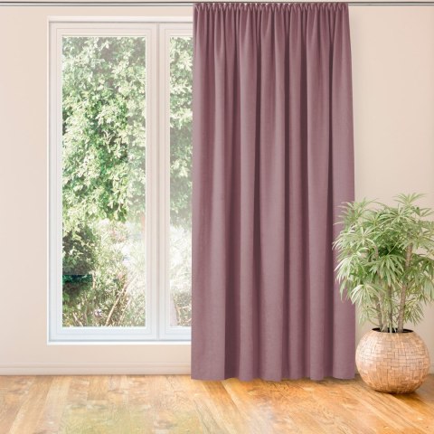 Zasłona MILANA kolor różowy styl klasyczny taśma smok transparentna 5 cm szenila 560x270 Homede - CURT/HOM/MILANA/CHENILLE/PLEAT