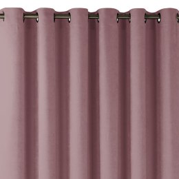Zasłona MILANA kolor różowy styl klasyczny złote przelotki metalowe złote szenila 420x245 Homede - CURT/HOM/MILANA/CHENILLE/EYEL