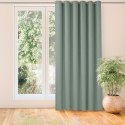 Zasłona MILANA kolor miętowy styl klasyczny srebrne przelotki metalowe srebrne szenila 420x245 Homede - CURT/HOM/MILANA/CHENILLE